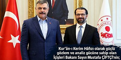 İç İşleri Bakanı Çiftçi Gazeteci Hacl Yakışıklı ile gündeme dair röportajı